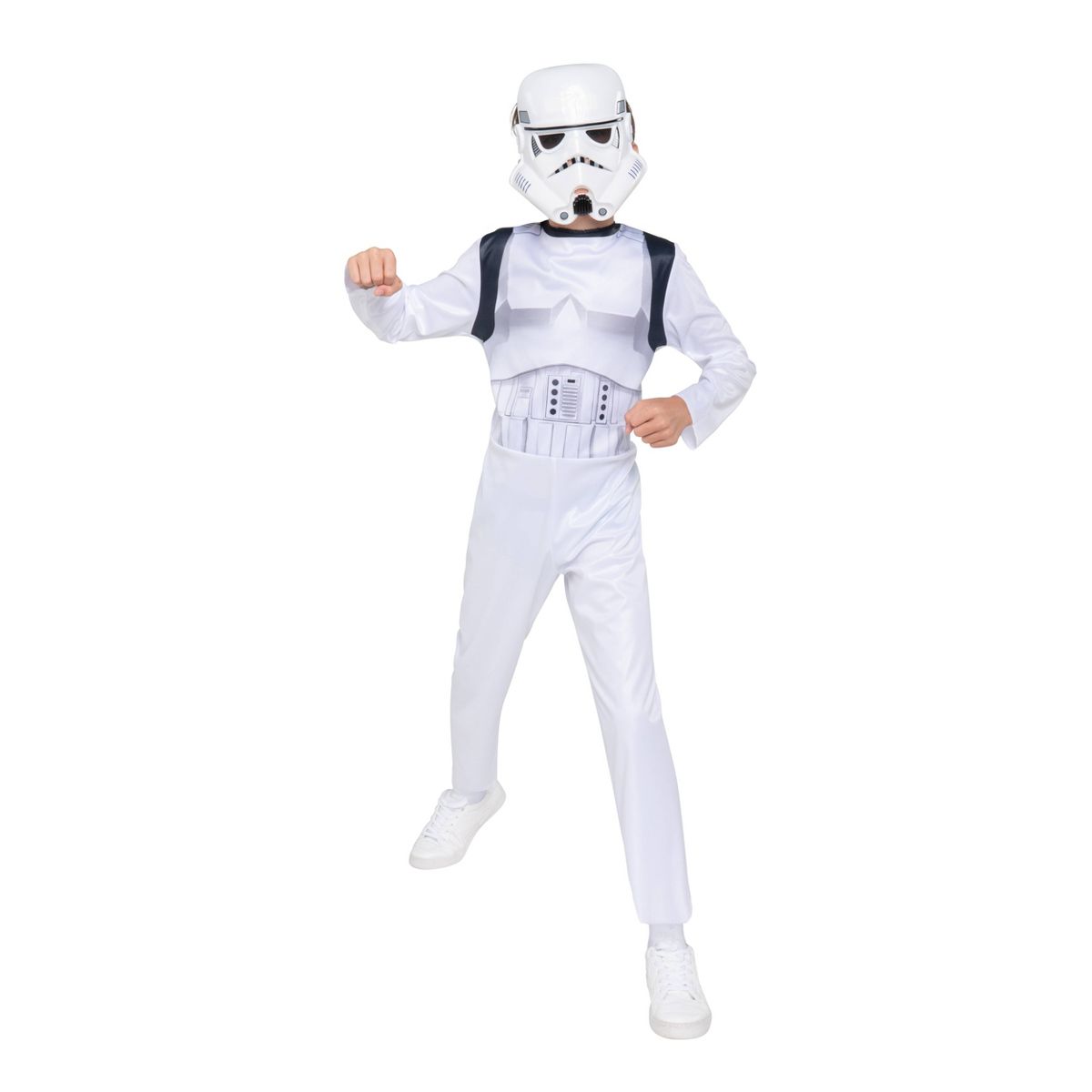 Star Wars Kids' Stormtrooper Costume Apparel Set White