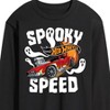 Men's Hot Wheels Halloween Long Sleeve Graphic T-Shirt - Black - X-Large - 2 of 4