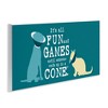 Stupell Industries Funny Cat & Dog Cone Wall Plaque Art - 3 of 4
