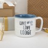 Pavilion Gift Company - Live Love Lodge - 17 oz Mug - Drinkware - 4 of 4