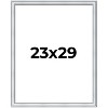 PosterPalooza | Classic Silver Picture Frame - UV Acrylic, Foam Board Backing, Hanging Hardware - 2 of 4