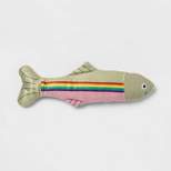 Pride Rainbow Trout Kicker Cat Toy