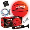 MindWare Glow Basketball Court Set with Bonus Solar-Powered Hoop Lights - Ages 5 and Up - image 2 of 4