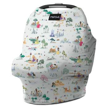Milk Snob Disney Princess Nursing Cover/Baby Car Seat Canopy - Enchanted Kingdoms 