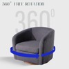 Accent Chair for Living Room, 360° Swivel Armchair - 2 of 4