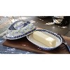 Blue Rose Polish Pottery M077 Manufaktura Butter Dish - 3 of 3