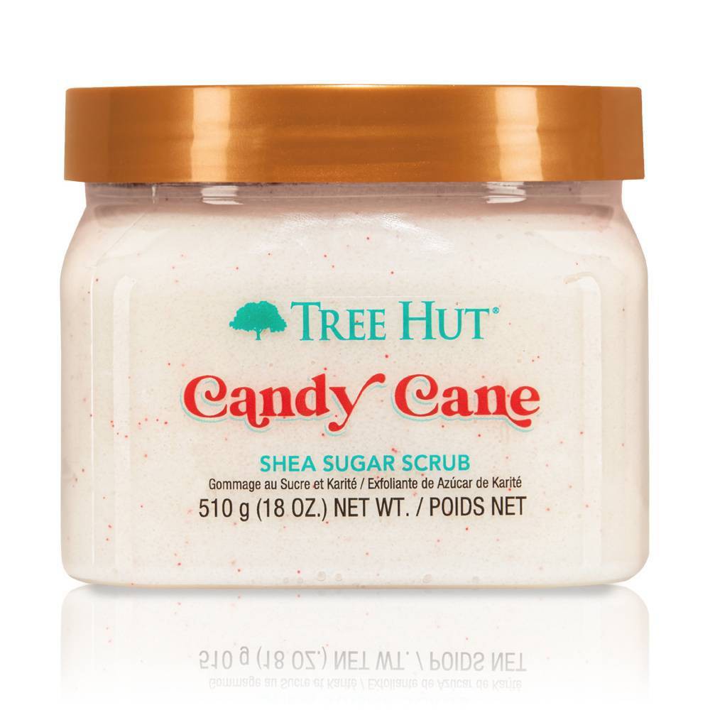 Tree Hut Candy Cane Shea Sugar Scrub - 18oz