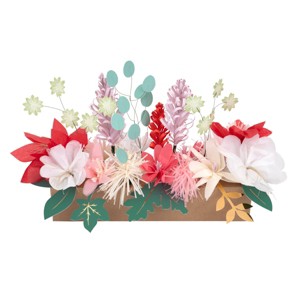 Meri Meri Hazel Gardiner Winter Floral Centerpiece (Pack of 1) - 1 of 4