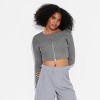 Women's Zip-Front Cardigan - Wild Fable™ - 2 of 3
