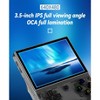 Voacle RG35XX Plus Retro Handheld Game Console,3.5 Inch IPS Screen Built-in 64G TF Card Support TV Output 5G WiFi Bluetooth 4.2 (Transparent Black) - 2 of 4