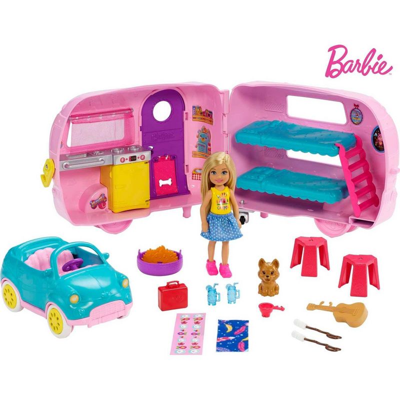 Barbie Club Chelsea Camper Playset, 1 of 8