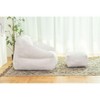 CAVINAS Bean Bag Chair with Memory Foam, Floor Chair with Tufted Soft Stuffed Filling Comfy Cozy Sofa for Living Room - 4 of 4
