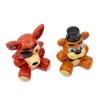 Silver Buffalo Five Nights At Freddy's Freddy and Foxy Ceramic Salt and Pepper Shaker Set - 2 of 4