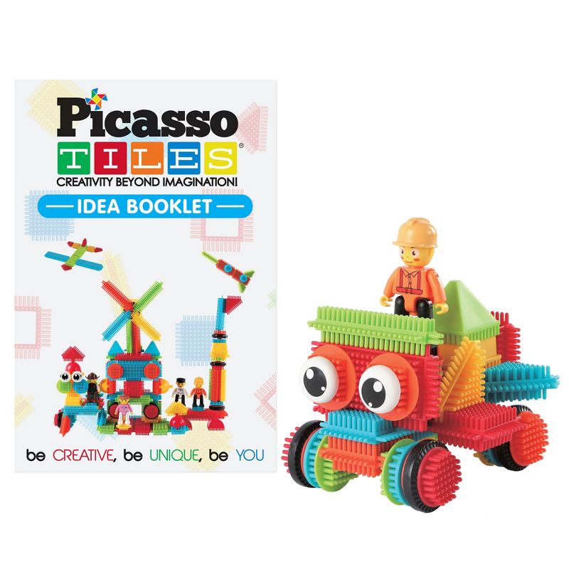 PicassoTiles® Hedgehog Building Blocks, 116-Piece Set, 2 of 8