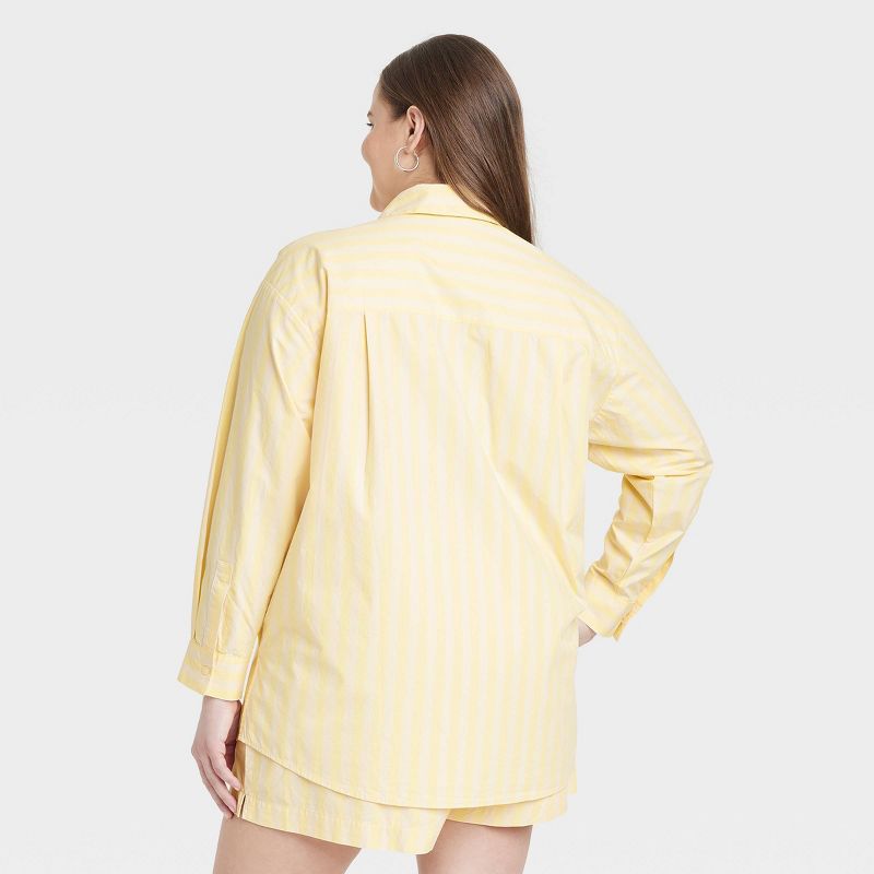 Women's Long Sleeve Button-Down Shirt - A New Day™, 3 of 11
