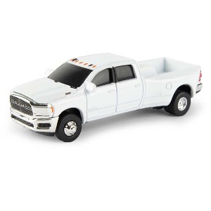 ERTL 1/64 Ram 3500 Die-cast Dually Pickup, White, Collect N Play by ERTL, 47169-2 - 1 of 4