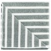 INSPIRE CHIC Men's Stripes Pattern Decorative Pocket Square - 4 of 4