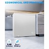 R.W.FLAME 7.0 Cu.Ft Chest Freezer, Deep Freezer with Basket, Drain & 7-Level Thermostat, Top-Open Door, Freestanding Mini Freezer for Home - 2 of 4
