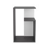 INFURNIC Nightstands 3-Tier Open Shelf Nightstand with Ample Storage and Compact Design for Living Room, Black, 11.8"*15.7"*24.9" - 3 of 4