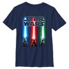 Boys Star Wars Classic Lightsabers and Character Portraits T Shirt - 4 of 4