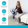 Able Life Click-N-Go Bed Handle, Removable Bedside Safety Rail for Seniors, Black - 4 of 4