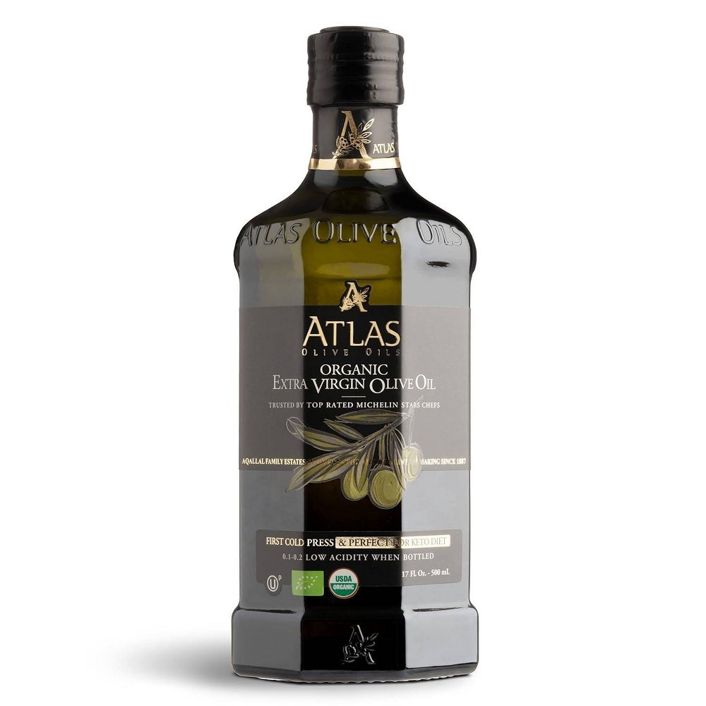 Atlas Organic Extra Virgin Olive Oil - 17 fl oz