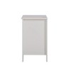 ORRD White 3-Drawer Nightstand with Charging Station, USB Ports & Power Outlets, Modern Wooden Bedside Table - 4 of 4