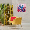Stupell Industries Folk Birds on Dahlias Canvas Wall Art - 2 of 4