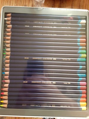 Derwent® Inktense Pencil 24 Color Tin Set