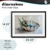 Stupell Industries Coastal Christmas Shell & Fir Framed Print Under Glass Art - 4 of 4