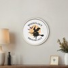 Creative Products Moon's Out Brooms Out 20 x 20 Round White Framed Print - 4 of 4