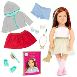 Our Generation Fashion Starter Kit in Gift Box Cambi with Mix & Match Outfits & Accessories 18" Fashion Doll