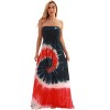 Riviera Sun Womens Maxi Dress  Smocked Adjustable Strap Long Sundress  Summer Dresses - 4 of 4