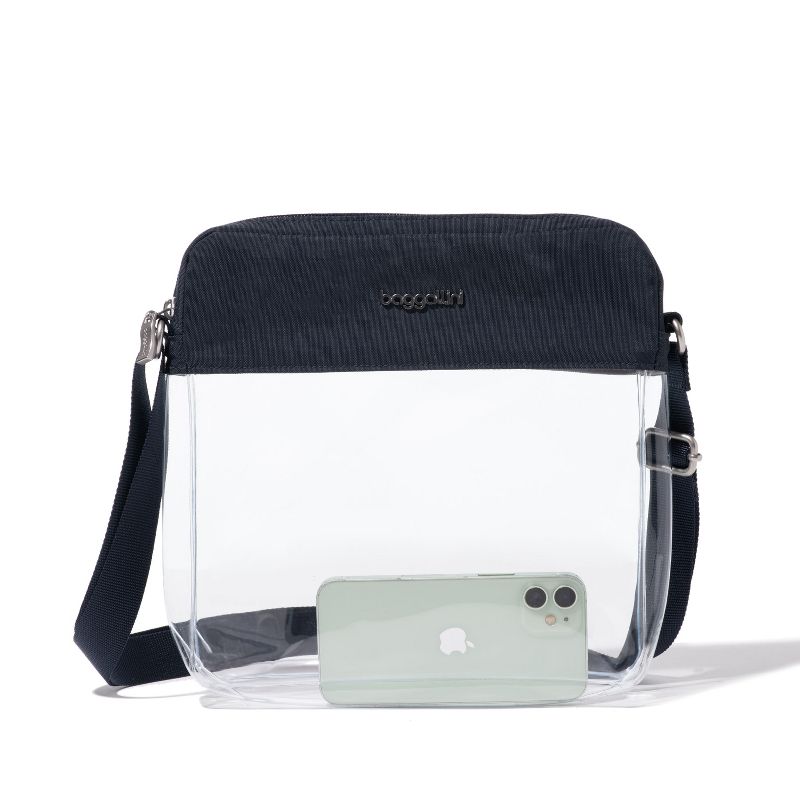 baggallini Women's Clear Stadium Crossbody Bag for Sports, Concerts, & Festival Events, 5 of 6