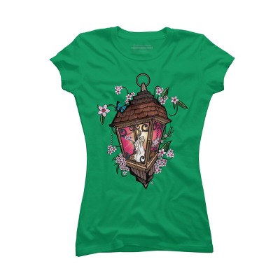Junior's Design By Humans Beautiful Lantern By Adamzworld T-Shirt