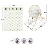 GSE Pro Large Bingo Game Set with 12" Bingo Cage and 1.5" Ping Pong Size Bingo Balls, Plastic Master Board - 2 of 4