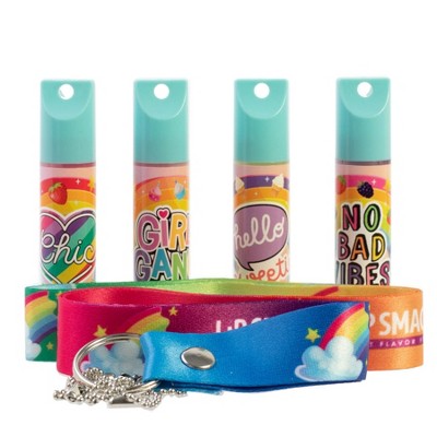 Lip Smacker Best Flavor Forever Lanyard Lip Balm Set - Rainbow - 4pc/0.56oz