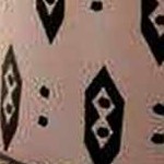 light brown, dark red, peach