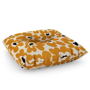 Miho spring summer garden Square Floor Pillow - Deny Desings - 1 of 4