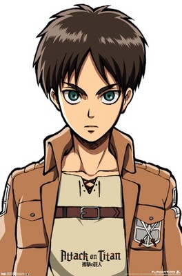 Trends International Attack on Titan - Eren Unframed Wall Poster Prints