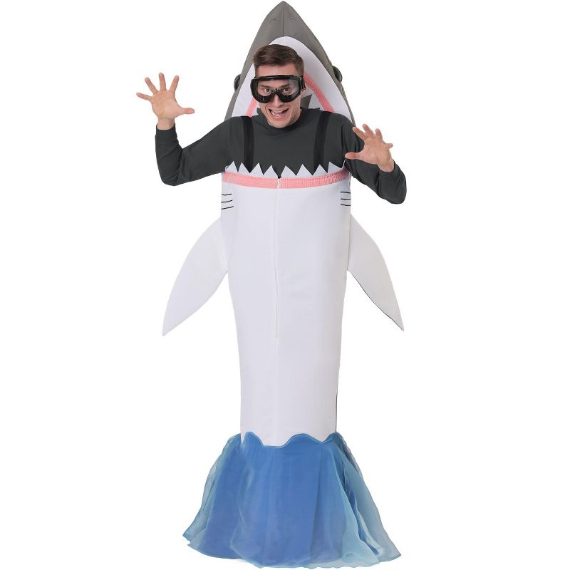 HalloweenCostumes.com Shark Attack Costume for an Adult, 1 of 3