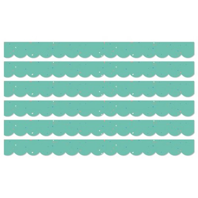 Carson Dellosa Education Black Rolled Scalloped Bulletin Board Borders, 65  Feet Per Roll, Pack Of 3 : Target
