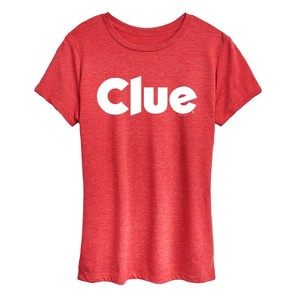 Women's - Clue - Clue Logo Short Sleeve Graphic T-Shirt - 1 of 4