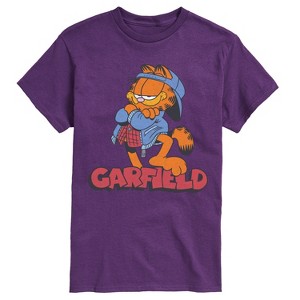 Men's - Garfield - Logo Street Fashion Short Sleeve Graphic T-Shirt - 1 of 3