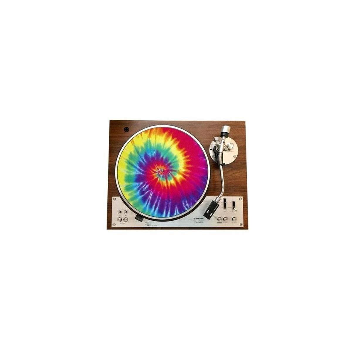 Bluescentric - Tie Dye - Graphic Turntable Slip Mat [VINYL ACCESSORIES]