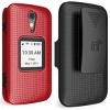 Nakedcellphone Case and Belt Clip Holster Combo for Lively Jitterbug Flip2 - 4 of 4