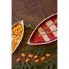Boat-Shaped Ceramic Platters – Coastal Dining Set of 2 by Kalalou - 2 of 4