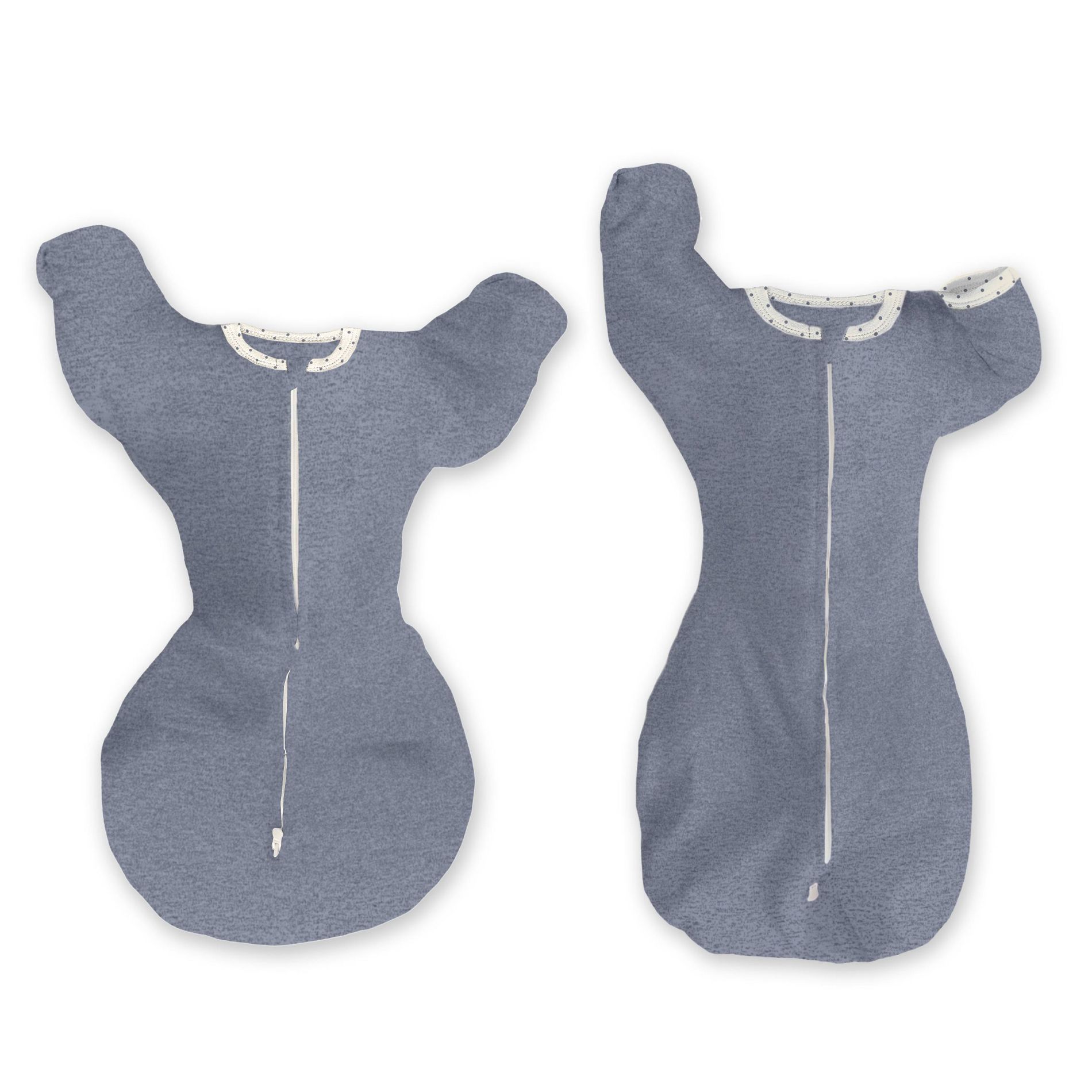 SwaddleDesigns Baby Transitional Swaddle Sack Elbow Length Sleeve Wearable Blanket