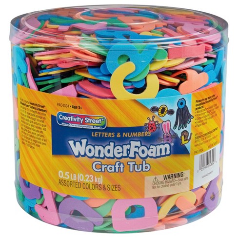 Wonderfoam Self-Adhesive Nature Assorted Shape Foam Sticker, Assorted Size,  Assorted Color, 4 oz
