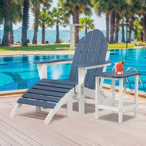Aoodor Adirondack Chair Set - 1 of 1